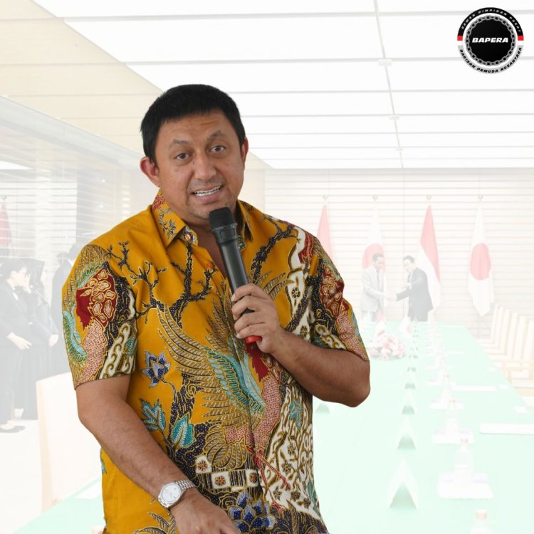 Fahd A Rafiq Dukung Indonesia dan Jepang Sempurnakan Kesepakatan Ekonomi dan Percepat Transisi Energi
