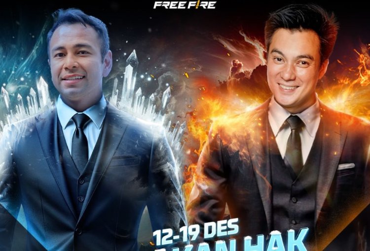 Mendadak Free Fire! Pertarungan Antar Tim Raffi Ahmad dan Baim Wong di Free Fire
