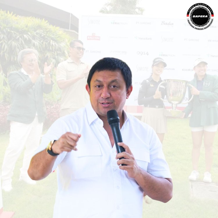 Fahd A Rafiq Mendukung Simone APAC Cup 2023 Turnamen Golf Wanita Bergengsi di Jakarta