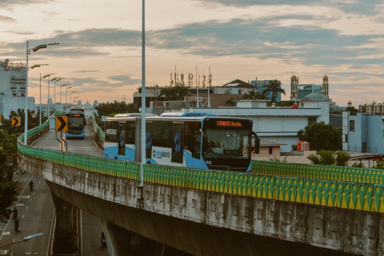 Ini Pengalihan Rute TransJakarta Saat Malam Tahun Baru 2024