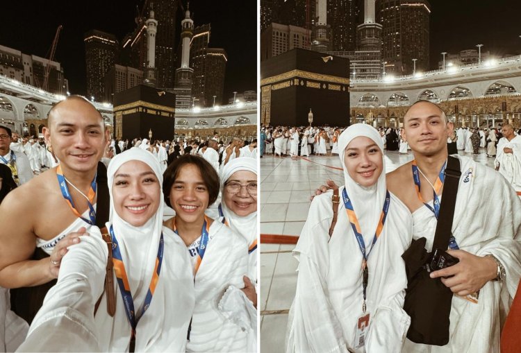 BCL dan Tiko Aryawardhana Umroh, Rayakan Tahun Baru 2024 di Mekkah