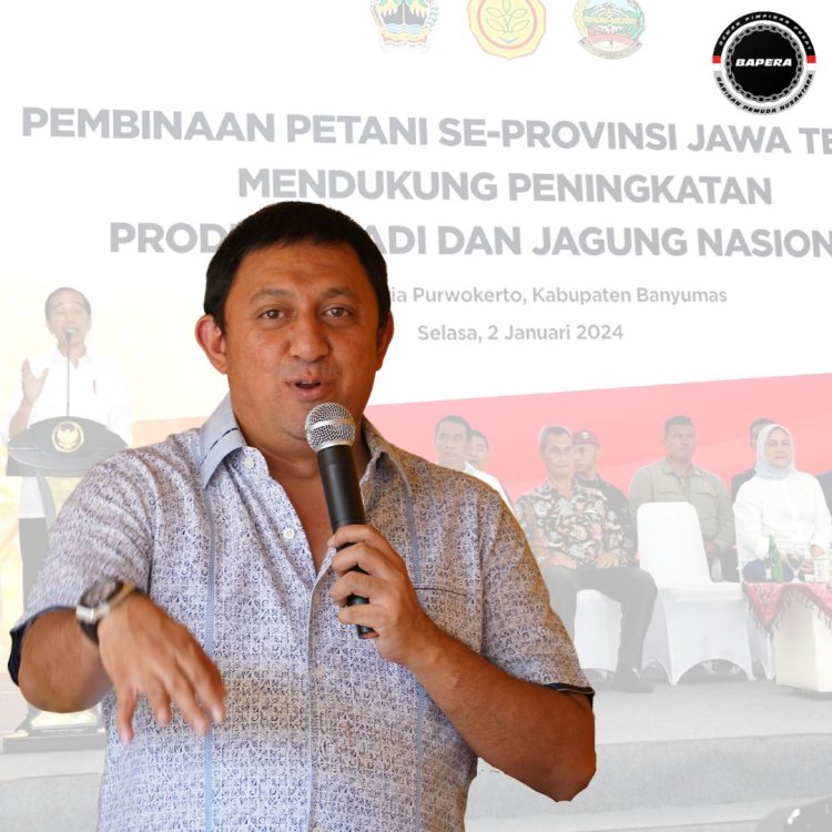 Presiden RI Membantu Produksi Padi dan Pupuk di Indonesia, Fahd A Rafiq: Pemuda Desa Harus Memanfaatkan Momentum Ini