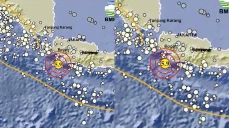 Pagi Ini Banten Dilanda Gempa M 5,9 Guncangan Terasa di Jabodetabek