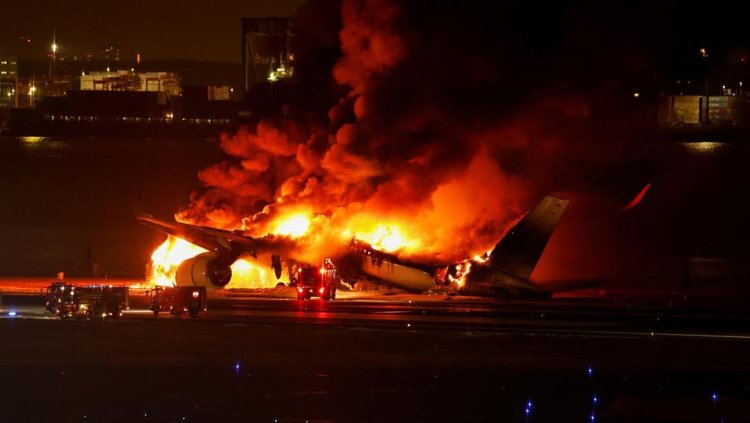 Fakta-fakta Pesawat Japan Airlines Terbakar