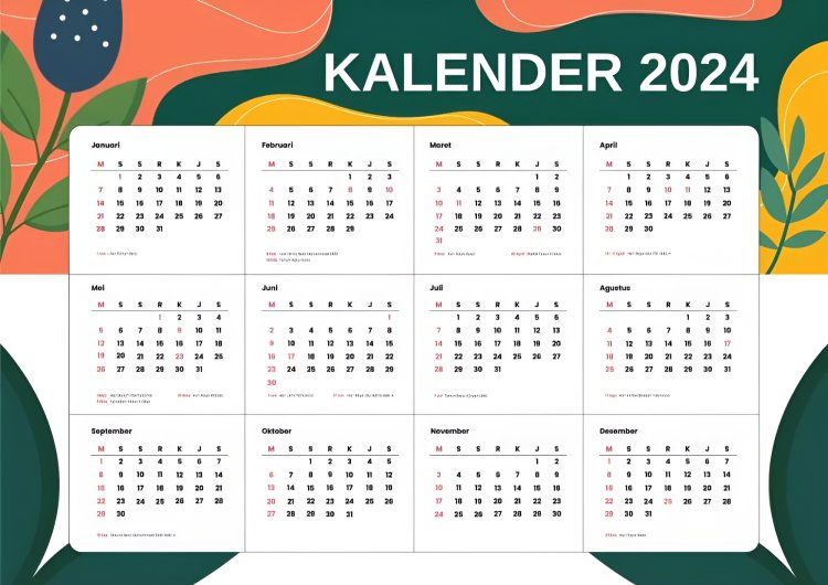 Unik! Kalender Tahun 2024 Sama Persis dengan Kalender Tahun 1996