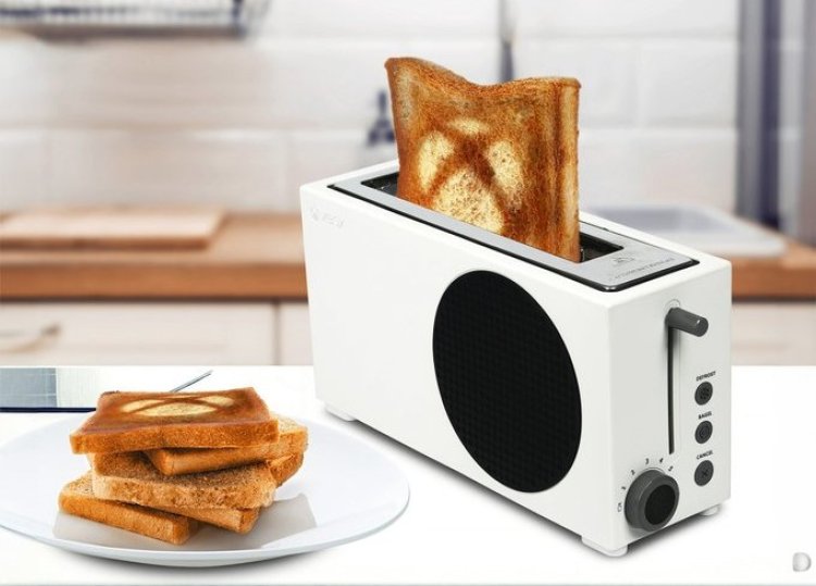 Luncurkan Toaster, Xbox Series S Bisa Cetak Logo Xbox di Permukaan Roti