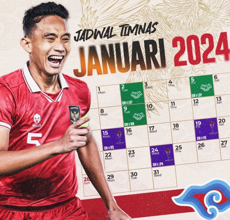 Jadwal Timnas Indonesia di Piala Asia 2023, Live di RCTI!