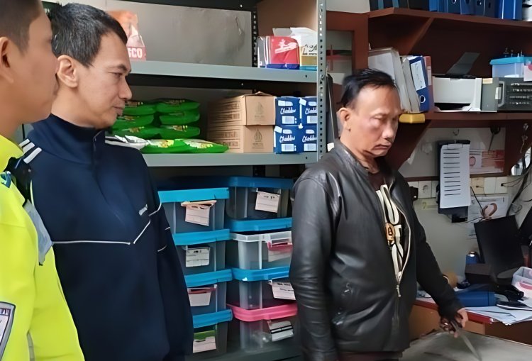 Polisi Tangkap Perampok Berkapak yang Ikat Sekuriti Restoran Cibubur