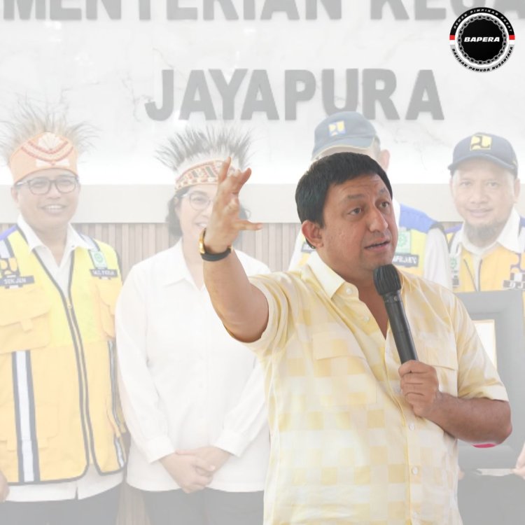 Fahd A Rafiq Mengapresiasi Untuk Meningkatkan Sarana Pegawai Menkeu, Resmikan Rusunara Jayapura