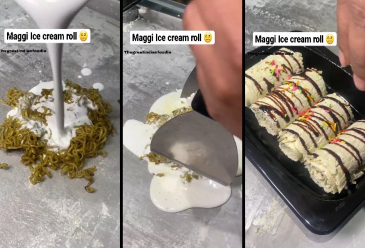 Es Krim Rasa Mie Instan Ini Tuai Kontroversi Warganet