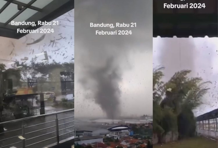 BRIN: Angin Puting Beliung di Rancaekek Bandung Tornado Pertama di Indonesia!