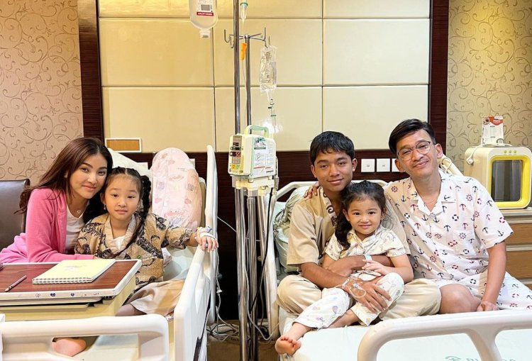 Kedua Anak Ruben Onsu Dirawat di Rumah Sakit
