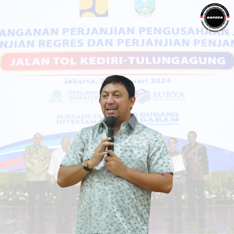 Fahd A Rafiq Mengapresiasi Pembangunan Jalan Tol Kediri – Tulungagung : Dukung Pertumbuhan Ekonomi Jawa Timur