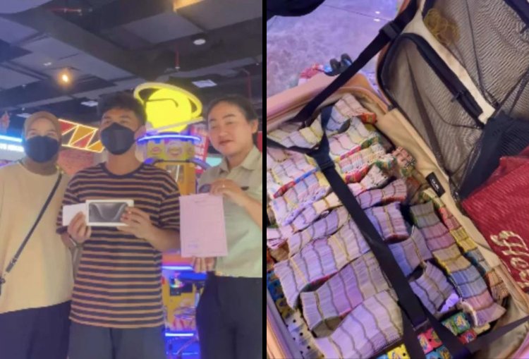 Viral! Cewek Ini Dapet Hadiah iPhone 15 Pro Usai Main di Fun World