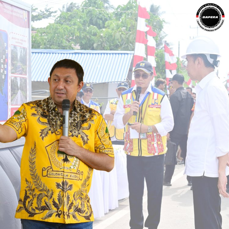Fahd A Rafiq Mengapresiasi Presiden Jokowi yang Telah Meresmikan 24 Ruas Jalan di Kalimantan Barat