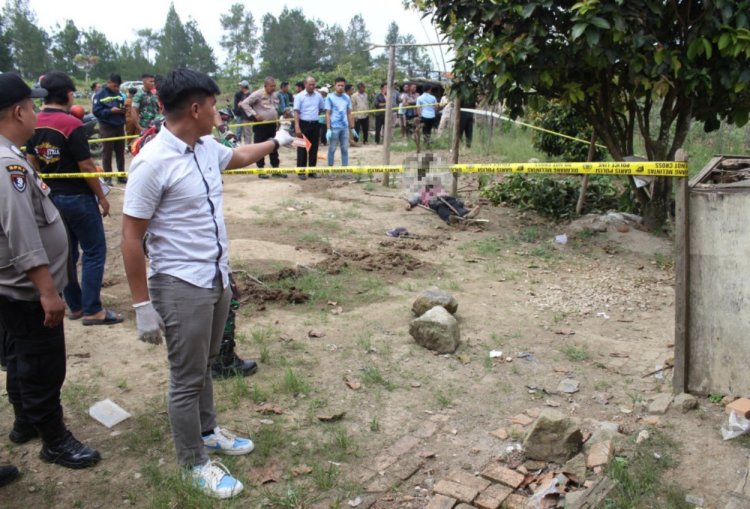 Abang Bunuh Adik Kandung di Samosir Gegara Sakit Hati Masalah Singkong