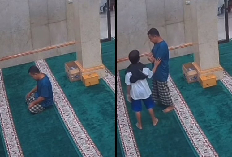 Viral Video Pria Diminta Bocil Berhenti Salat, Penyebabnya Tak Terduga