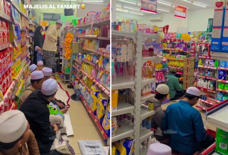 Viral Pengajian di Dalam Minimarket Bogor, Ini Alasan di Baliknya!
