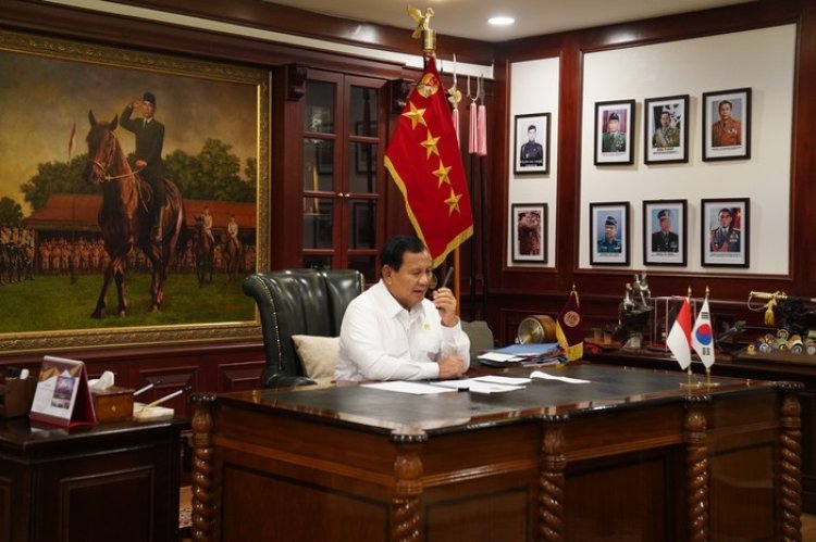 Presiden Korsel Ucapkan Selamat Atas Kemenangan Prabowo di Pilpres 2024