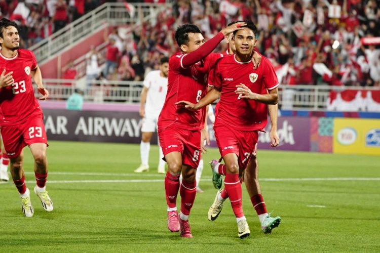 Hasil Pertandingan Piala Asia U-23 Indonesia Vs Jordan : Indonesia Lolos ke Babak 8 Besar!
