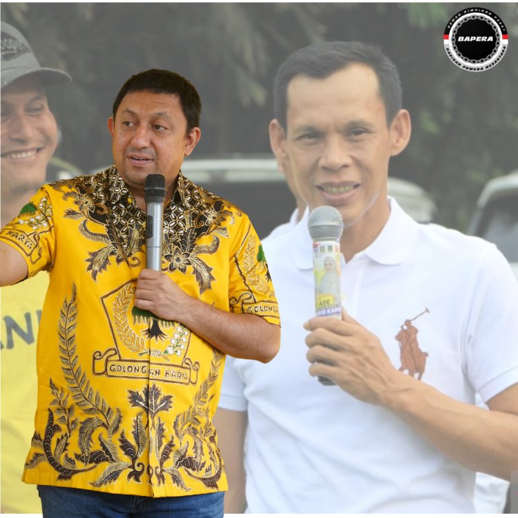 Sebagai Ketua DPP Partai Golkar dan Ketua Umum Bapera, Fahd A Rafiq Mendukung Penuh Ade Jaro Sebagai Calon Bupati Bogor
