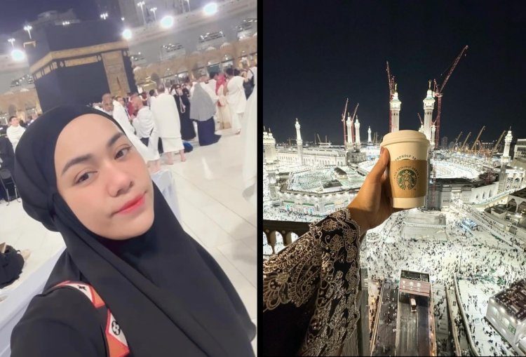 Klarifikasi Zita Anjani Usai Foto Starbucks Depan Ka'bah