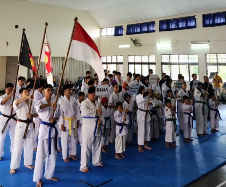 70 Atlet Mengikuti Kejurnas Karate Full Contact So Kyokushin 2024 di Yogyakarta