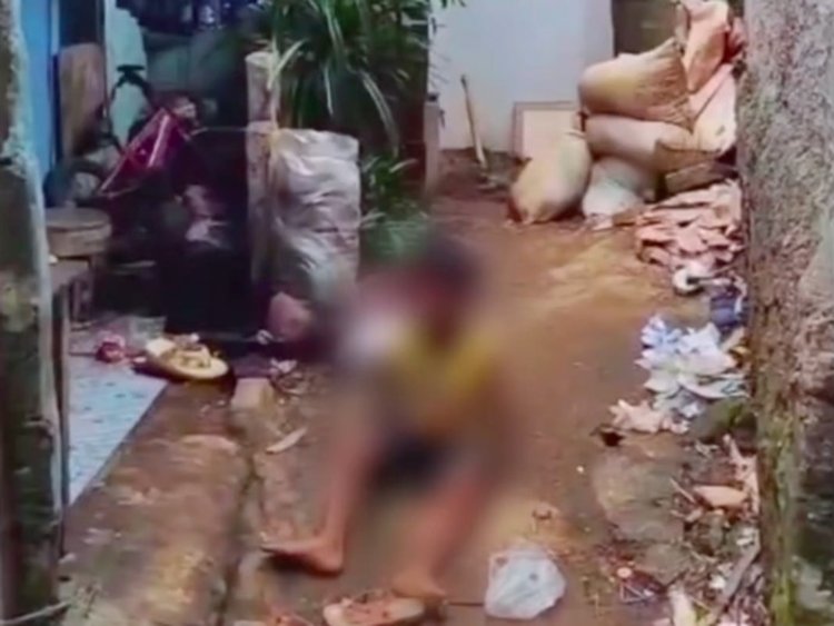 Viral Video Bocah Nangis Kelaparan hingga Disiram Ibunya di Bojonggede