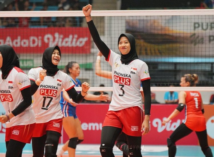 Meski Minim Persiapan Timnas Putri Indonesia Ditarget Final AVC Challenge Cup 2024