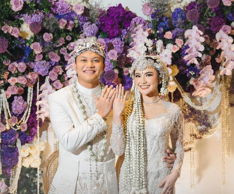 SAH! Rizky Febian dan Mahalini Resmi Menikah, Akad Nikah Pakai Adat Sunda