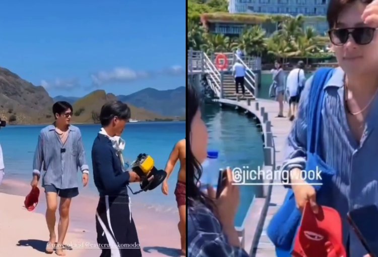 Ji Chang Wook Liburan ke Labuan Bajo hingga Berenang di Pink Beach