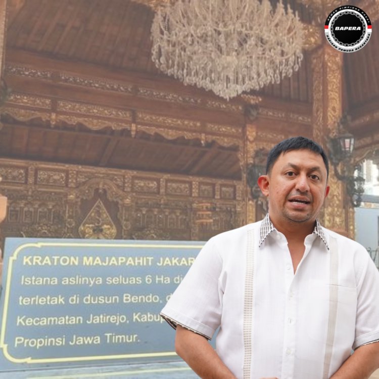 Fahd A Rafiq Apresiasi Inisiatif Pembangunan Replika Keraton Majapahit di Jakarta