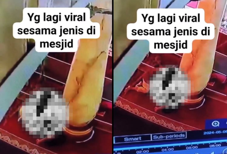 Viral Video Pasangan Sesama Jenis Lakukan Aksi Tak Senonoh di Masjid