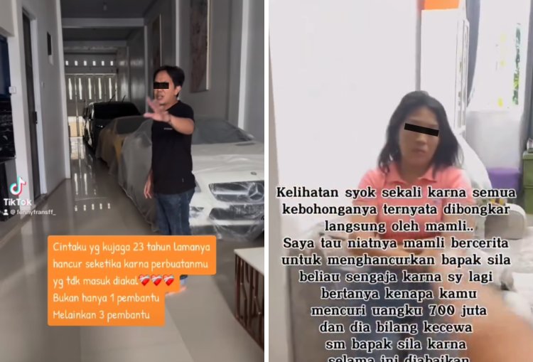 Suami dari Bos Skincare Makassar Selingkuh dengan 3 ART, Salah Satunya Curi Uang Rp700 Juta