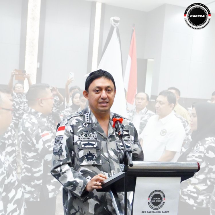 Fahd A Rafiq Ketua Umum BAPERA Melantik DPD BAPERA Kabupaten Garut