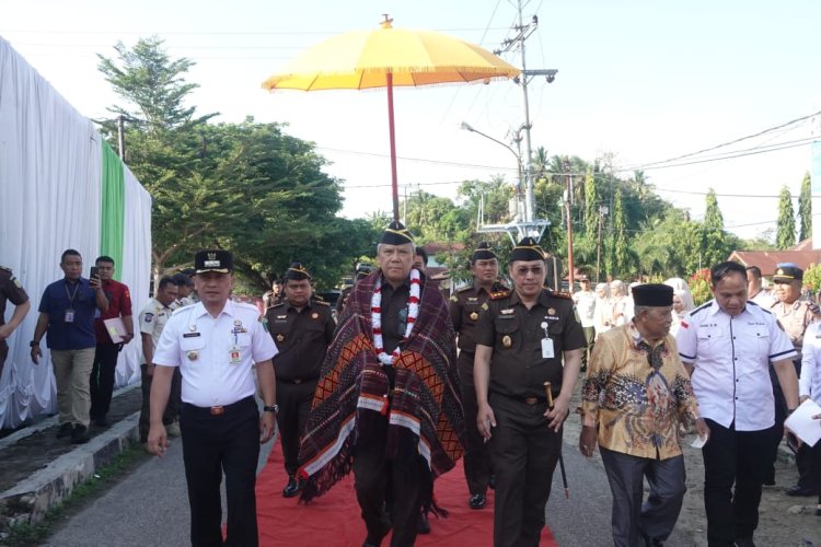 Kunker Kejaksaan Tinggi Sumatera Utara Ke Paluta Minta Kejari Paluta Bersinergi Bersama Bawaslu