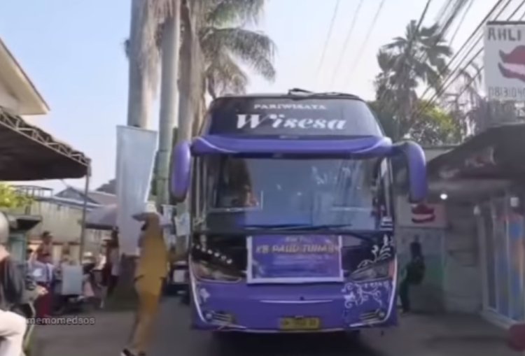 Guru SD Pukul Bus Bunyikan Telolet saat Ujian Hari Pertama