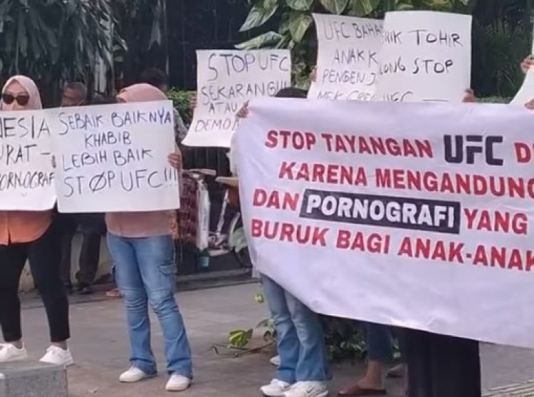 Warga Tolak Tayangan UFC di Indonesia Gegara Dinilai Mengandung Kekerasan dan Pornografi