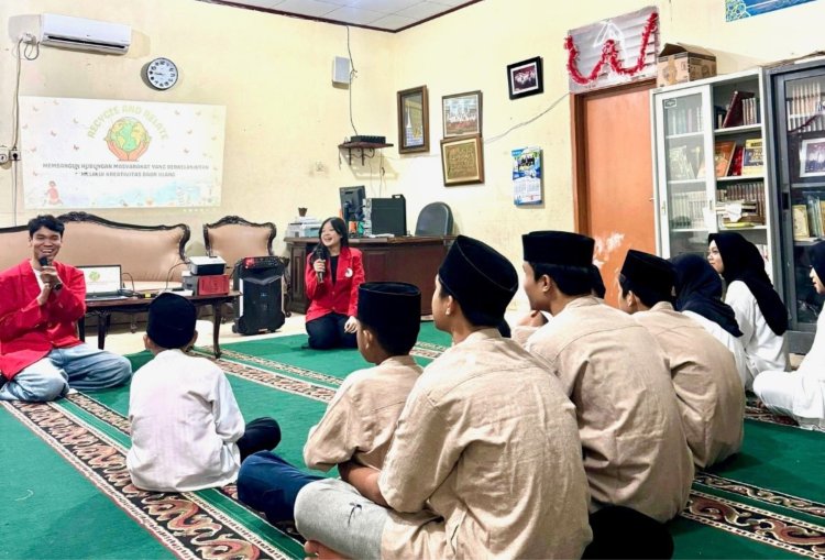 Mahasiswa Mercu Buana Sukses Gelar acara “Recycle and Relate” di Panti Asuhan