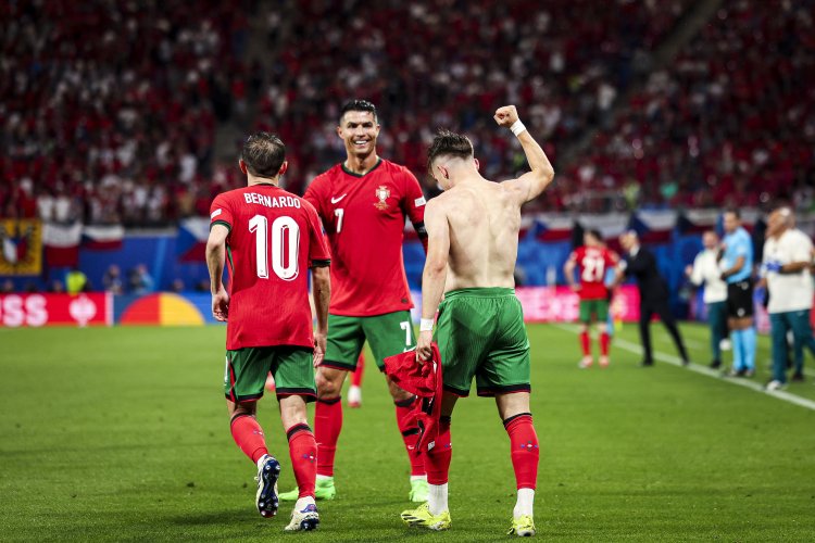 Hasil Euro 2024: Meski Ronaldo Tumpul,  Portugal Menang 2-1 Atas Ceko