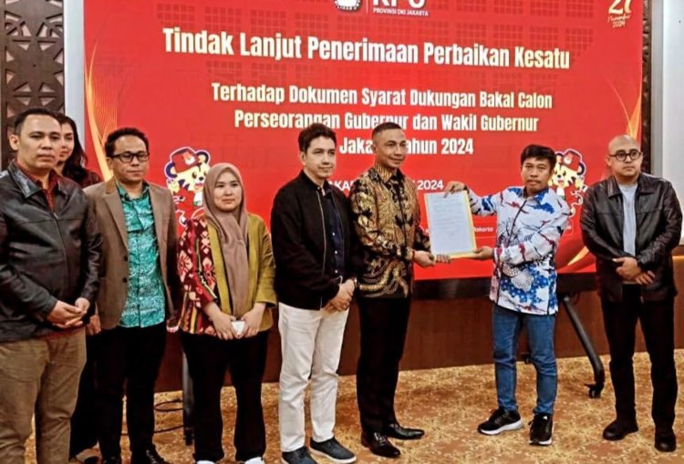 Dukungan Tembus 1,2 Juta, Dharma Pongrekun-Kun Wardana Dinyatakan Tak Penuhi Syarat Oleh KPU