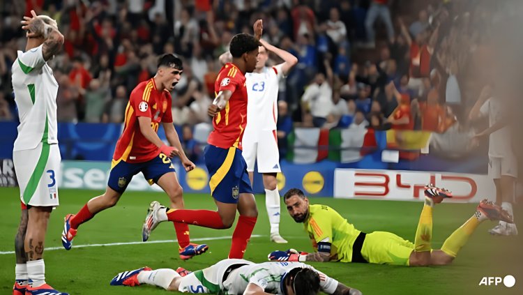 Hasil Euro 2024: Spanyol Kalahkan Italia Lewat Gol Bunuh Diri 0-1, Pastikan Tempat ke 16 Besar