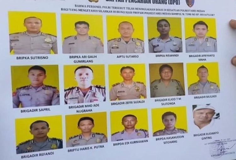 15 Polrestabes Medan Jadi Buron Atas Kasus Perampokan Motor dengan Modus COD