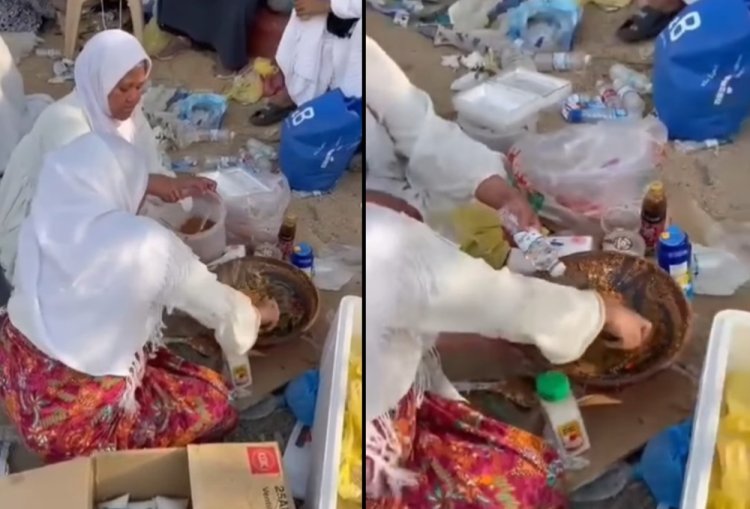 Viral Video Jemaah Haji asal Bangkalan Madura Diduga Jualan Rujak di Mekah