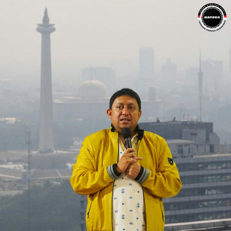 Fahd A Rafiq Mendukung DKI Jakarta yang Akan Melakukan Modifikasi Cuaca untuk Atasi Polusi Udara