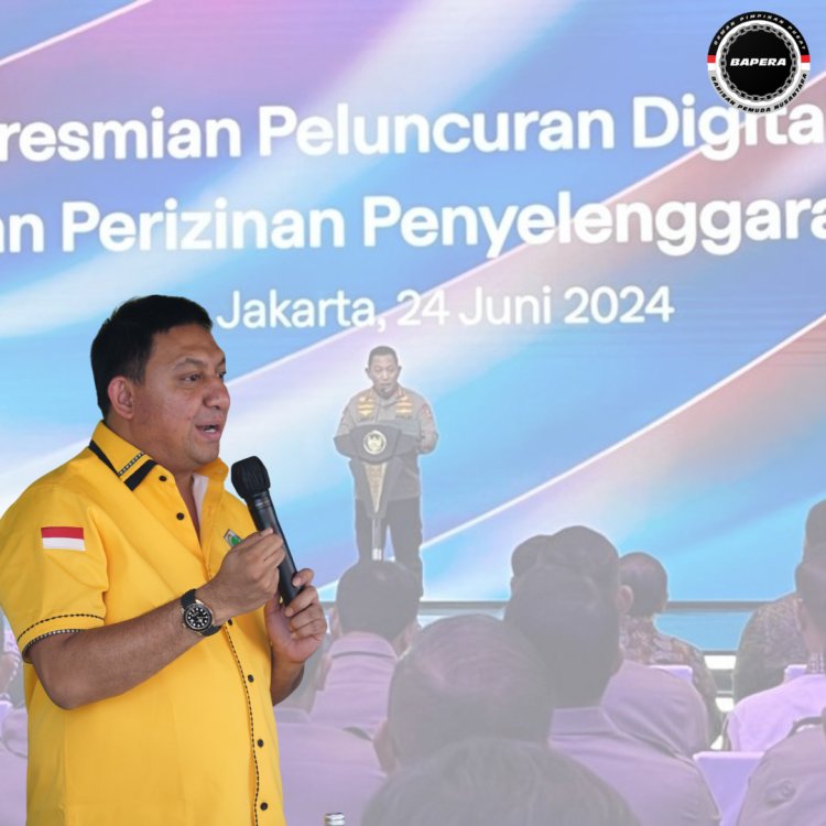 Fahd A Rafiq Mengapresiasi Kapolri Luncurkan Layanan Digital Perizinan Event