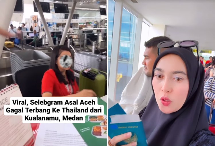 Gegara Paspor Lecet, Selebgram Aceh Ngamuk karena Gagal Berangkat ke Luar Negeri