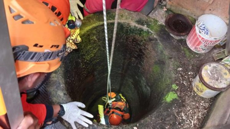 Ibu Muda Tewas Tanpa Busana di Dalam Sumur Tasikmalaya