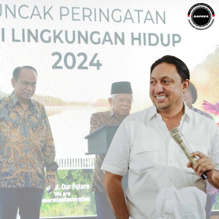 Fahd A Rafiq Apresiasi Langkah Pemerintah Menangani Krisis Iklim Dalam Peringatan Hari Lingkungan Hidup 2024