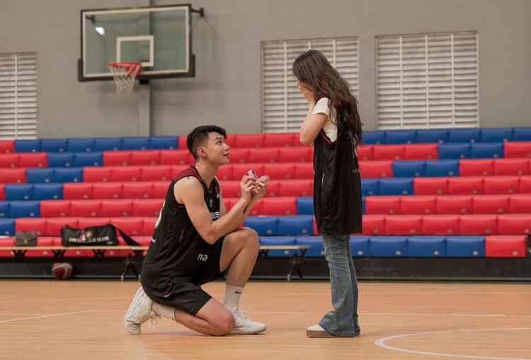 So Sweet! Nita Vior Dilamar Vincent Kosasih di Lapangan Basket